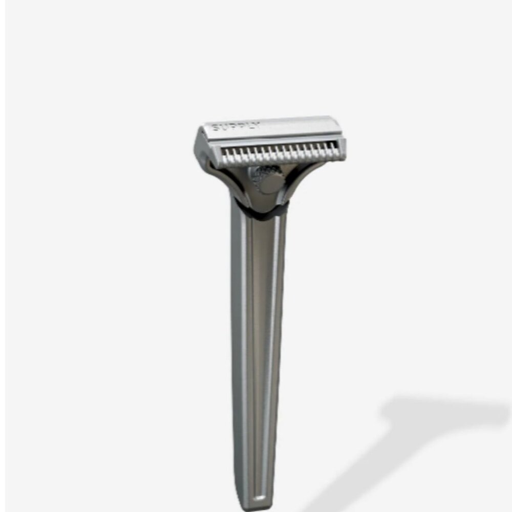 The Supply Single Edge SE Razor with blades like new~